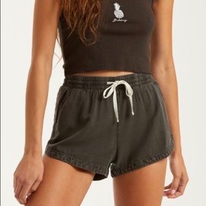 Billabong army green shorts